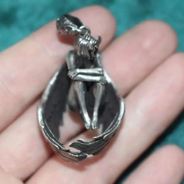 Silver Angel Pendent-ToShay.org