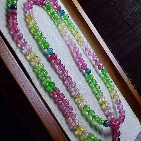 Green Blue Tourmaline Bracelet-ToShay.org