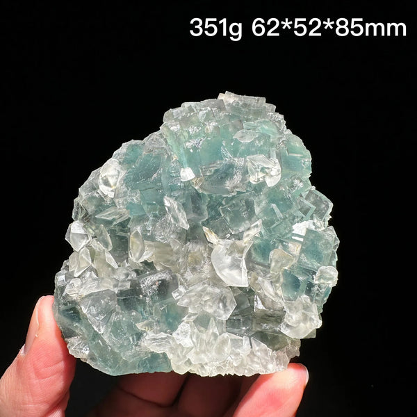 Green Diamond Fluorite Crystal-ToShay.org