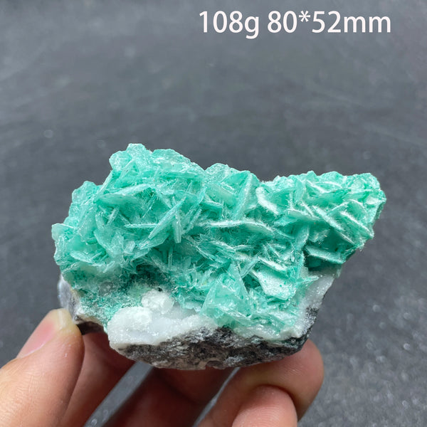 Blue Antlerite Quartz Crystal-ToShay.org