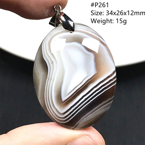 Black Lace Agate Pendant-ToShay.org