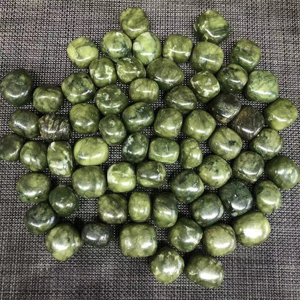 Green Jade Tumbled Stones-ToShay.org