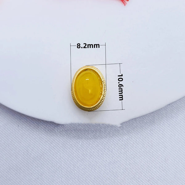 Yellow Beeswax Bead-ToShay.org