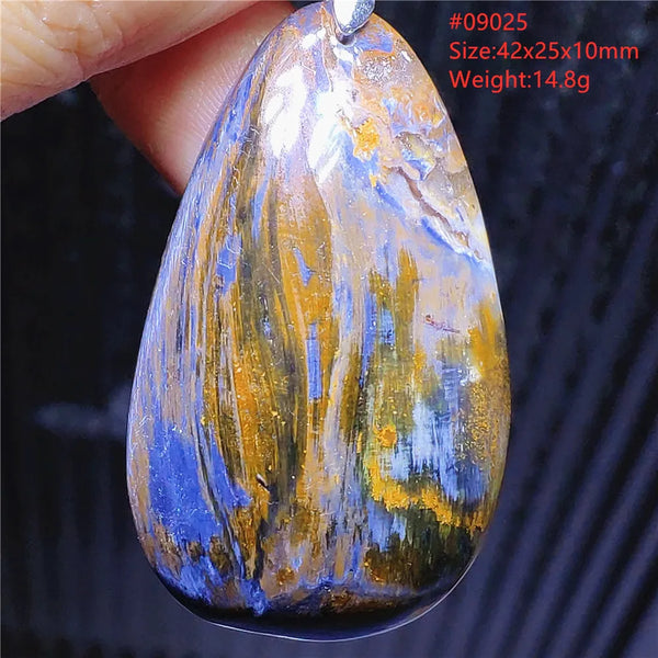 Blue Pietersite Pendant-ToShay.org