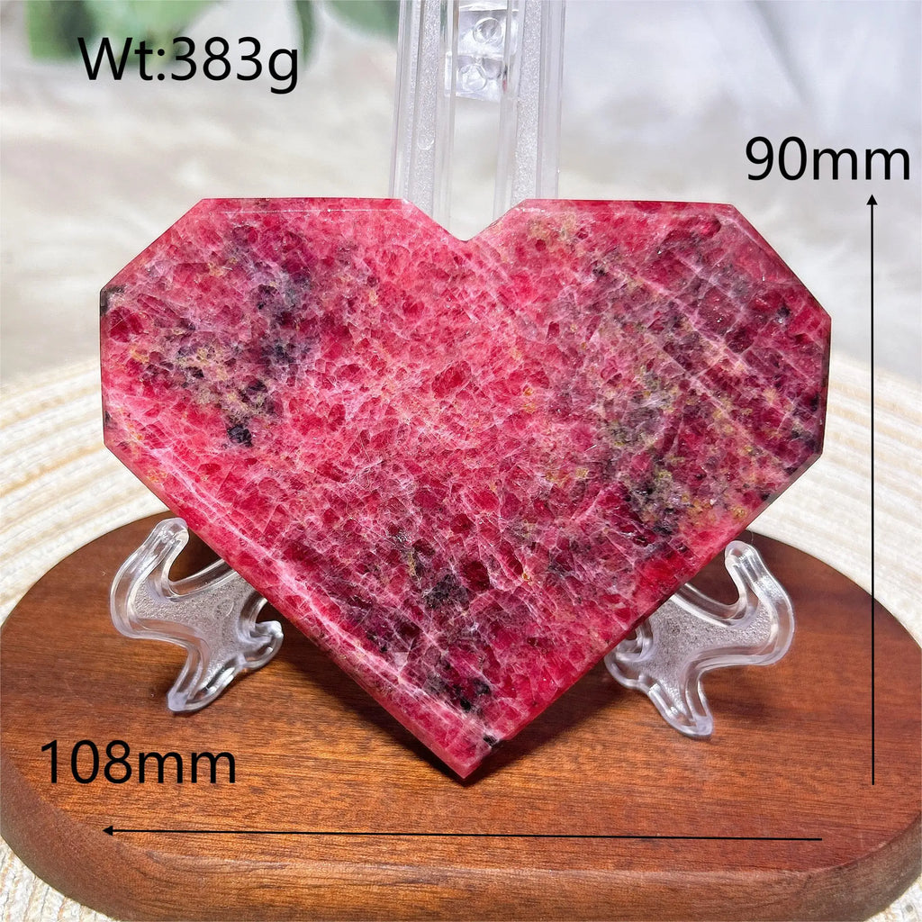 Pink Rhodonite Heart-ToShay.org