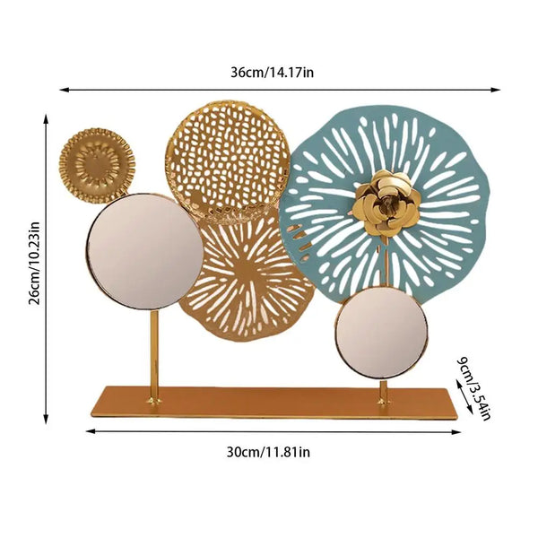 Flower Iron Wall Art-ToShay.org