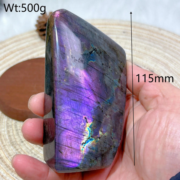 Blue Purple Labradorite Stone-ToShay.org