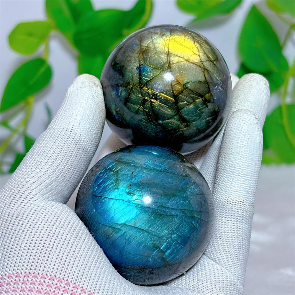 Blue Labradorite Ball-ToShay.org