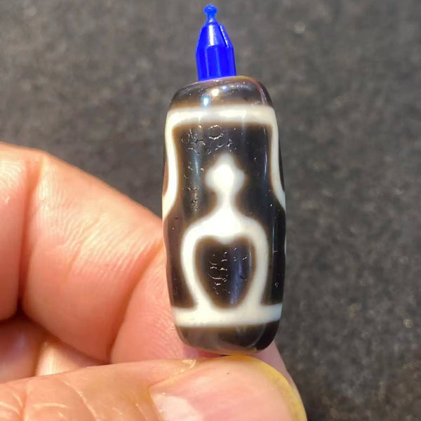 Tibetan Agate Dzi Beads-ToShay.org