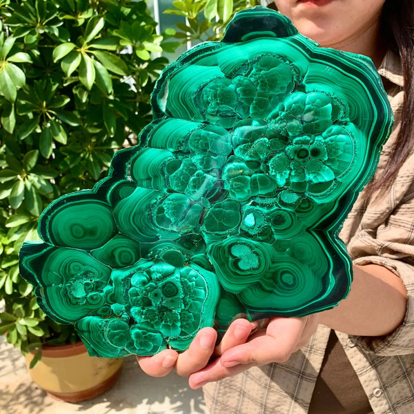 Green Malachite Cluster-ToShay.org