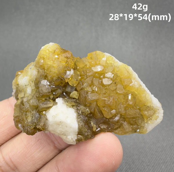 Yellow Barite Mineral Quartz-ToShay.org