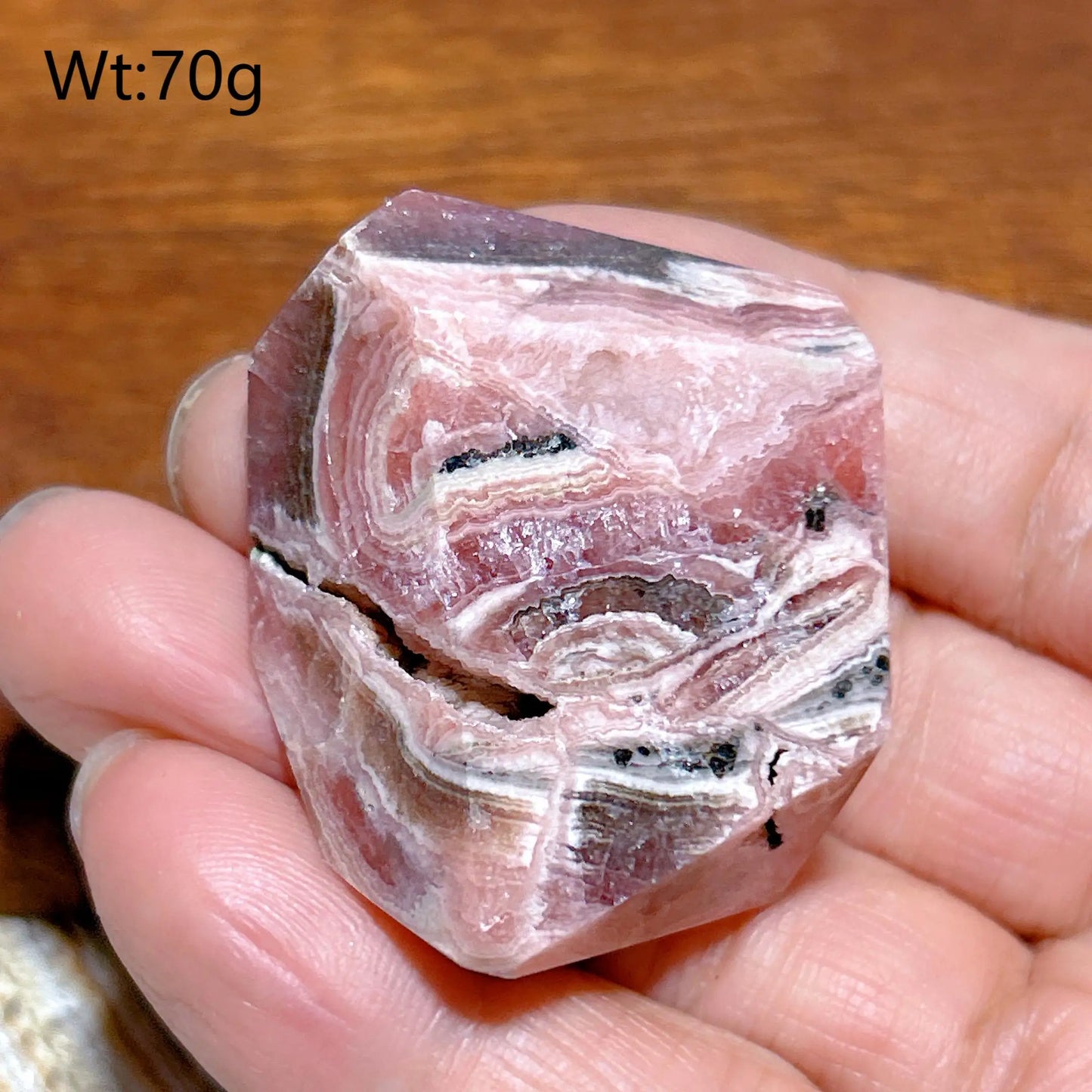 Pink Rhodochrosite Rocks-ToShay.org