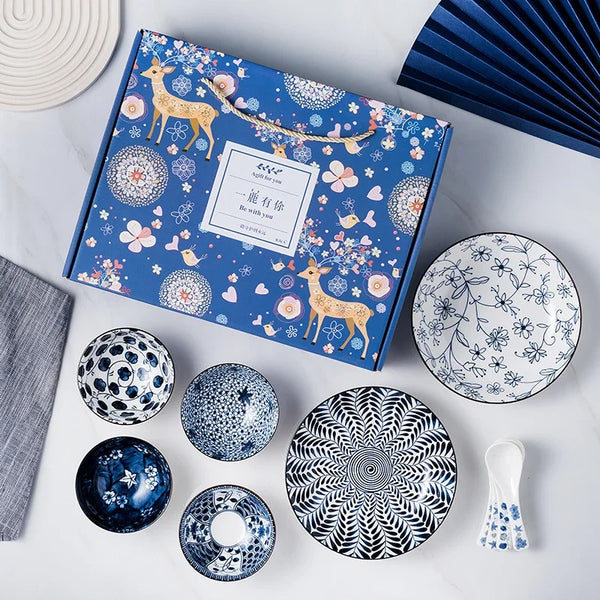 Blue White Porcelain Bowls-ToShay.org