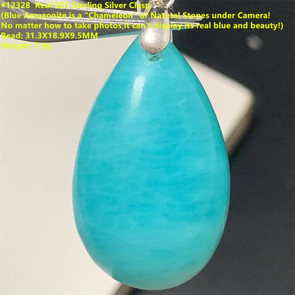 Blue Amazonite Pendants-ToShay.org