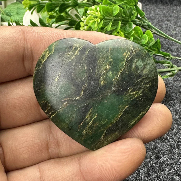 Green Emerald Stone Heart-ToShay.org