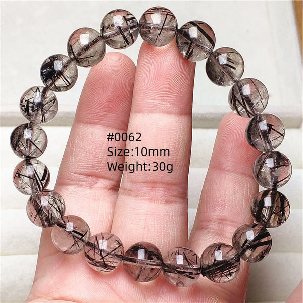 Black Rutilated Quartz Bracelet-ToShay.org