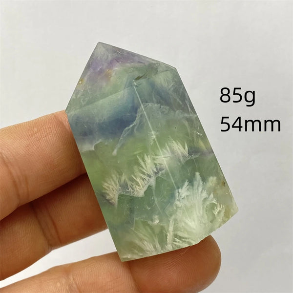 Rainbow Fluorite Crystal Point-ToShay.org