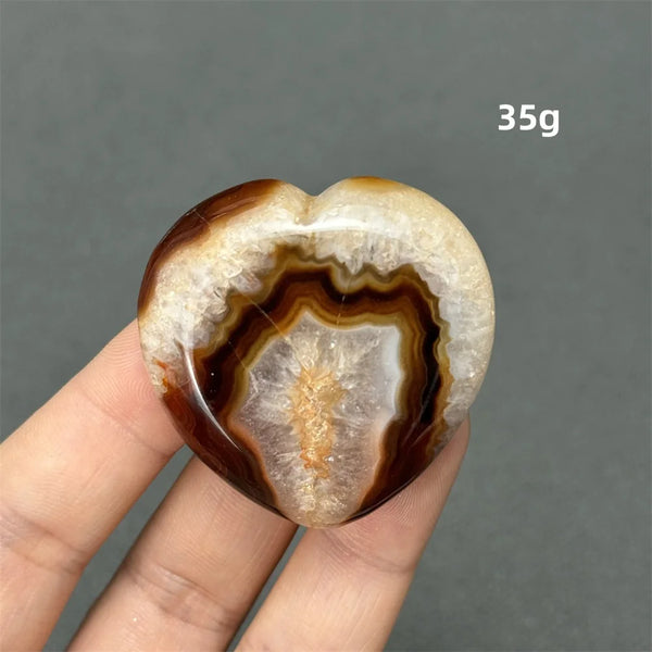 Orange Carnelian Heart-ToShay.org