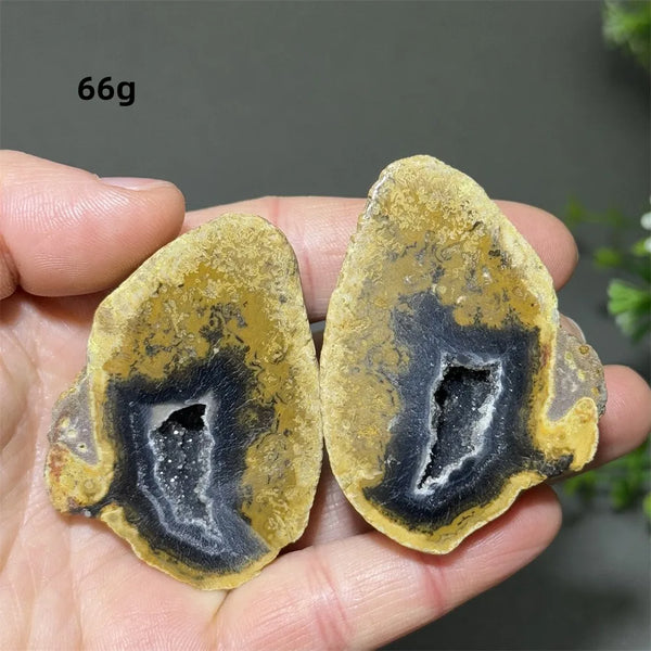 Mixed Agate Crystal Cave Egg-ToShay.org