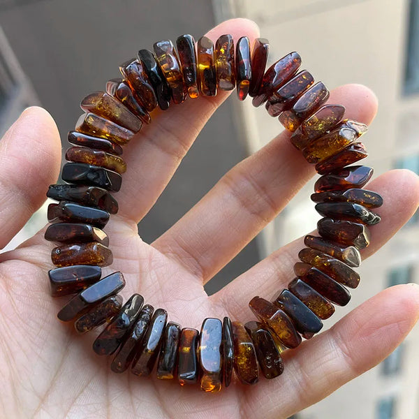 Yellow Amber Bracelet-ToShay.org