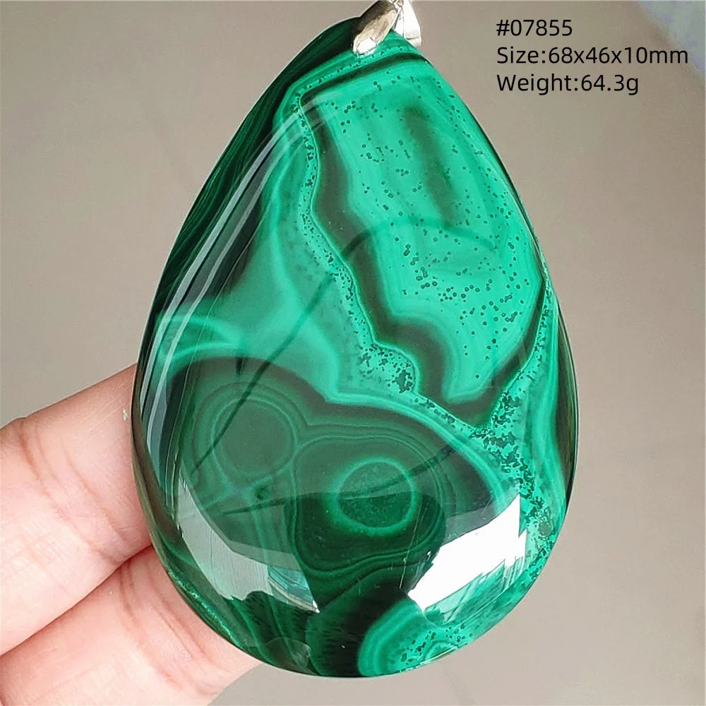 Green Malachite Pendant-ToShay.org