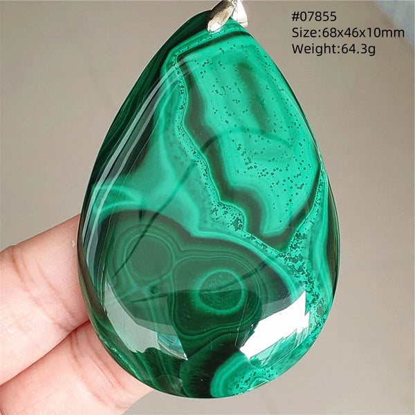 Green Malachite Pendant-ToShay.org