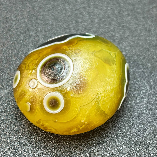 Yellow Flower Eye Agate-ToShay.org