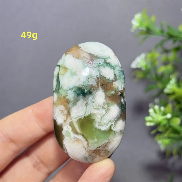 Green Cherry Blossom Agate-ToShay.org