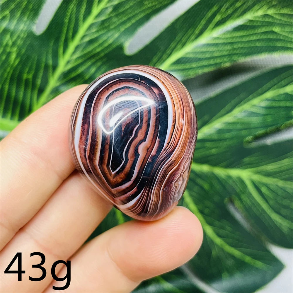 Red Agate Palm Stones-ToShay.org