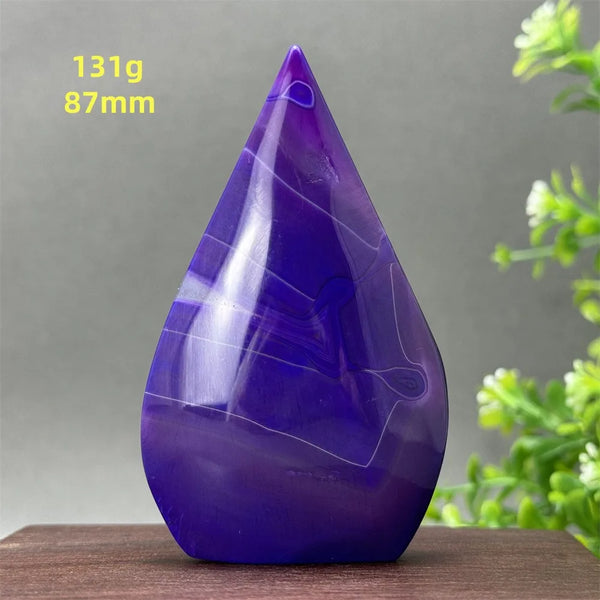 Purple Agate Torch-ToShay.org