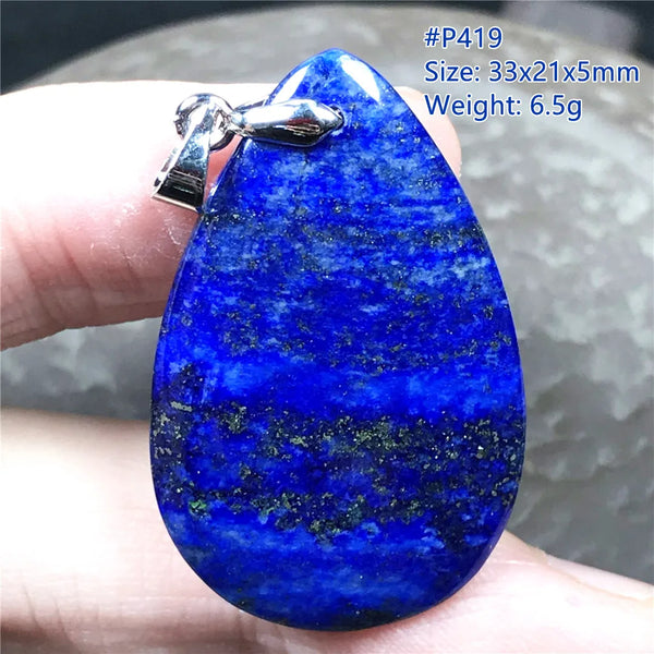 Blue Lapis Lazuli Pendant-ToShay.org