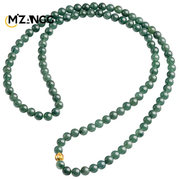 Green Jadeite Necklace-ToShay.org