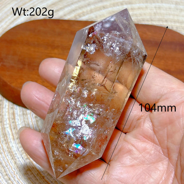 Smokey Rainbow Quartz Point-ToShay.org