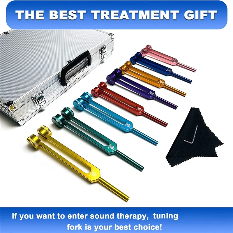Chakra Tuning Fork Set-ToShay.org