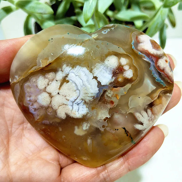 Pink Cherry Blossom Agate-ToShay.org