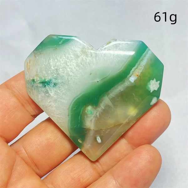 Green Cherry Blossom Agate-ToShay.org