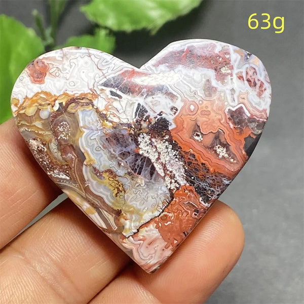 Red Agate Heart-ToShay.org