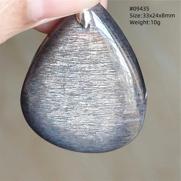 Black Moonstone Sunstone Pendant-ToShay.org