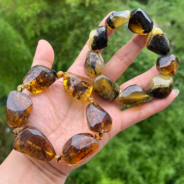 Yellow Amber Bracelet-ToShay.org