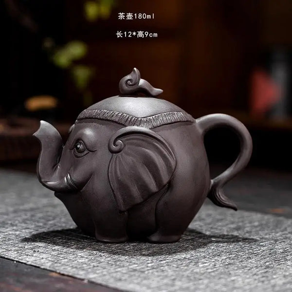 Elephant Clay Tea Set-ToShay.org