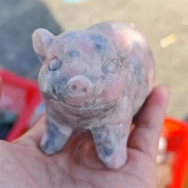 Pink Quartz Pig-ToShay.org
