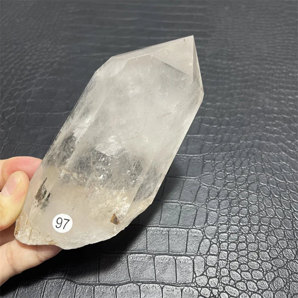 Clear Lemurian Seed Quartz Point-ToShay.org