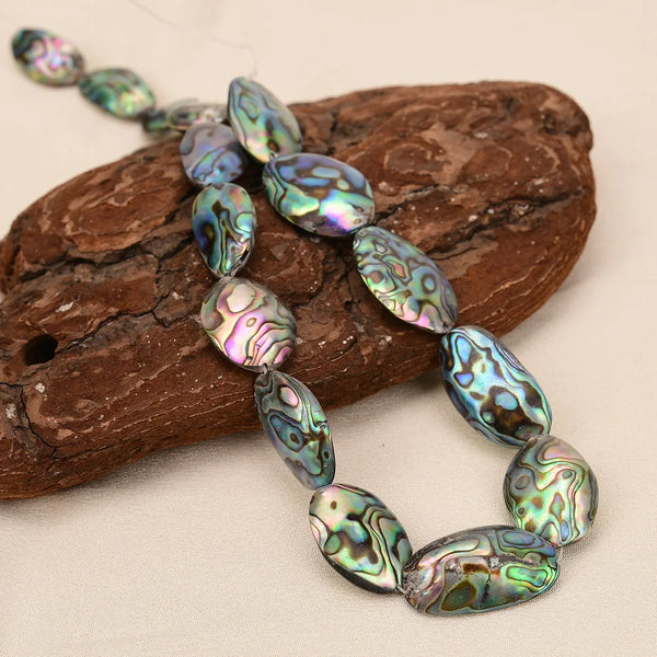 Green Abalone Shell Beads-ToShay.org