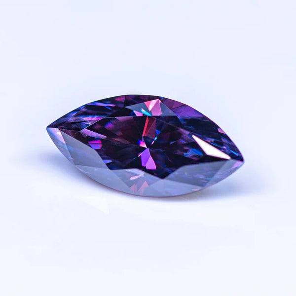 Purple Crystal Cut Diamond-ToShay.org
