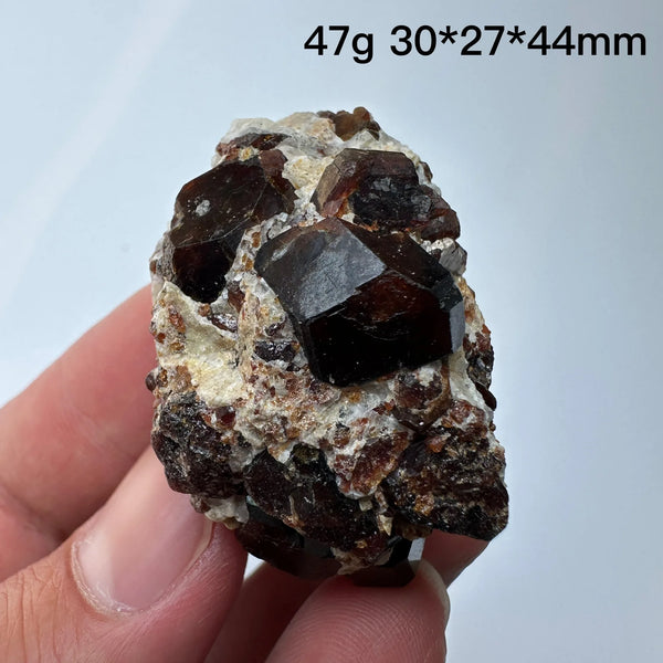 Red Garnet Quartz Crystals-ToShay.org