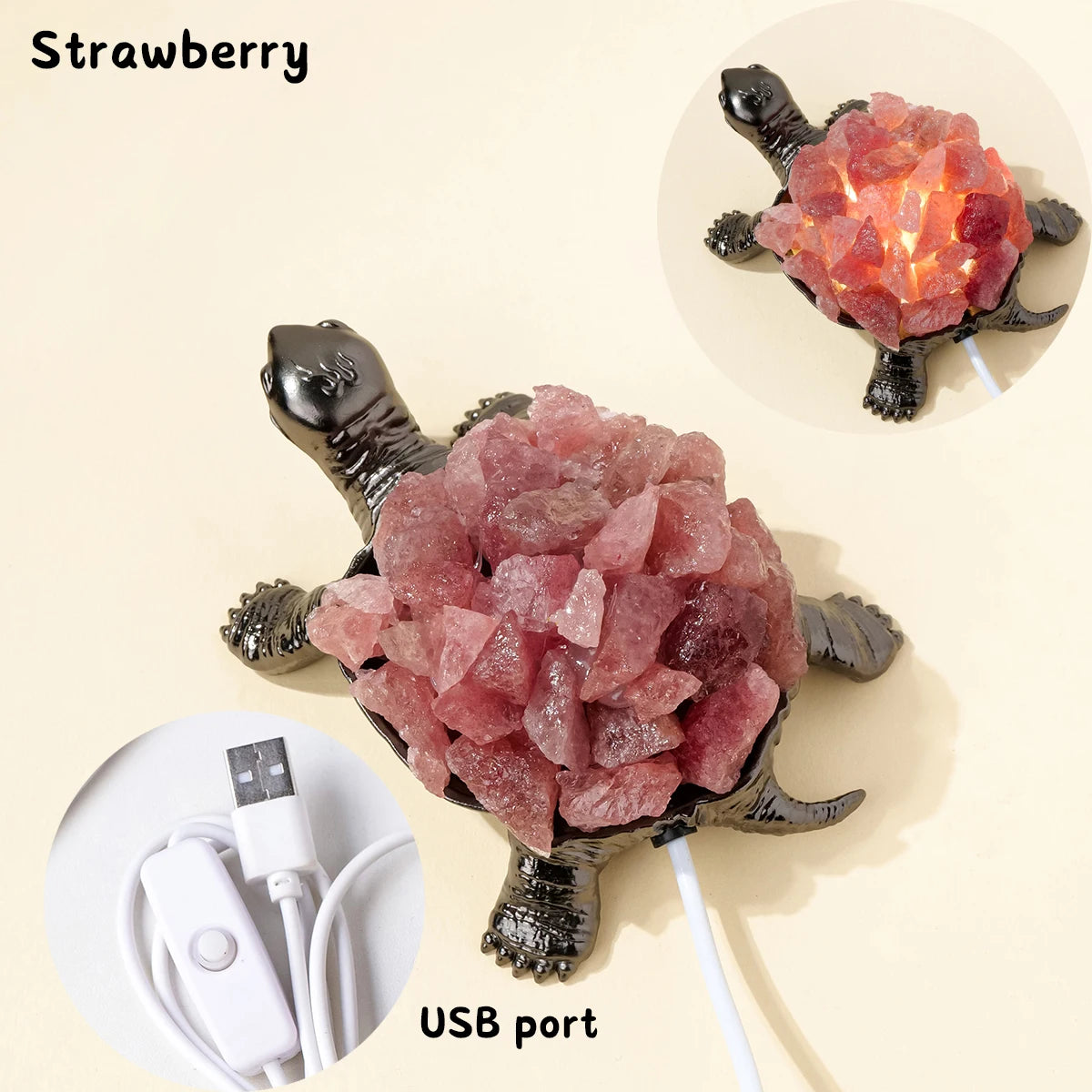 Mixed Crystal Turtle Light-ToShay.org