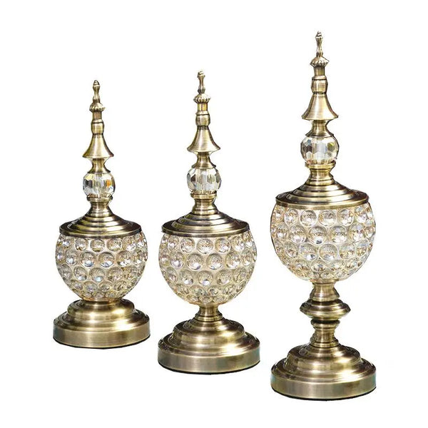 Crystal Glass Storage Jar-ToShay.org