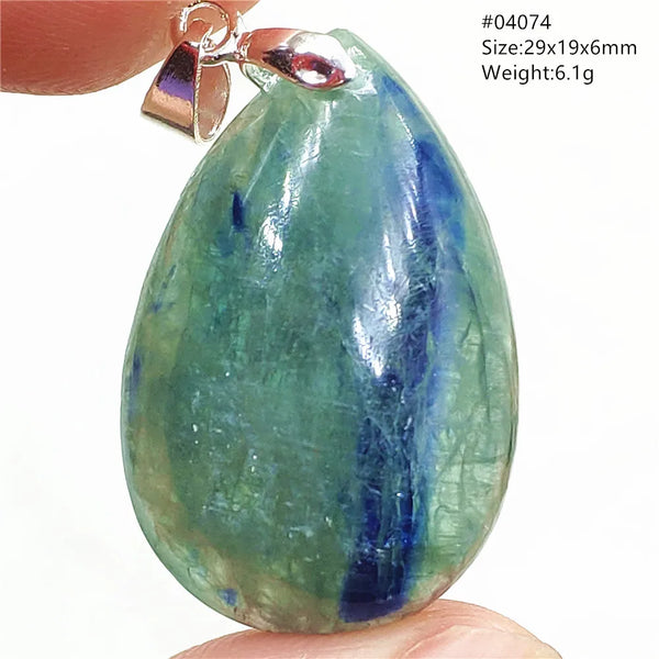 Green Kyanite Pendant-ToShay.org