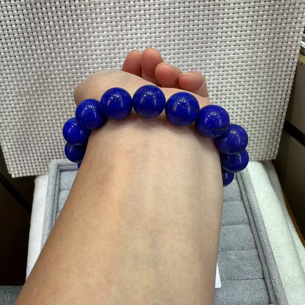 Blue Lapis Lazuli Bracelet-ToShay.org