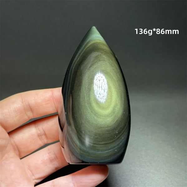 Rainbow Obsidian Torch-ToShay.org